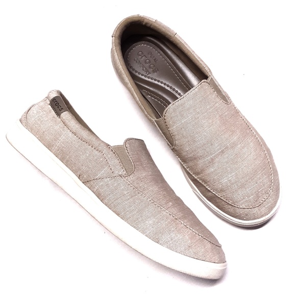 CROCS Shoes - Crocs Dual Comfort Slip-on Canvas Shoes